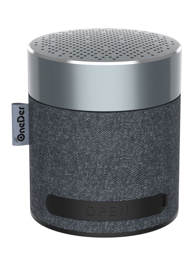 NIBEMINENT Portable Bluetooth Speaker Grey - Image 4