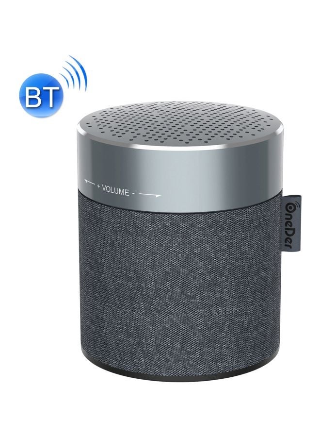 NIBEMINENT Portable Bluetooth Speaker Grey - Image 2