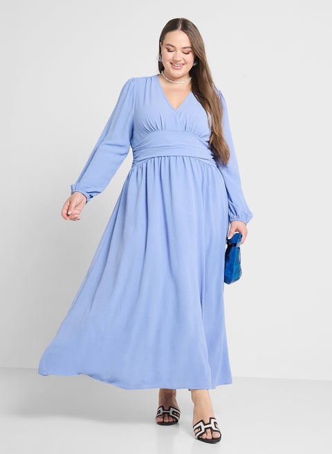 sachin and babi light blue dress Ginger Plus Empire Waist Dress | Best Price KSA