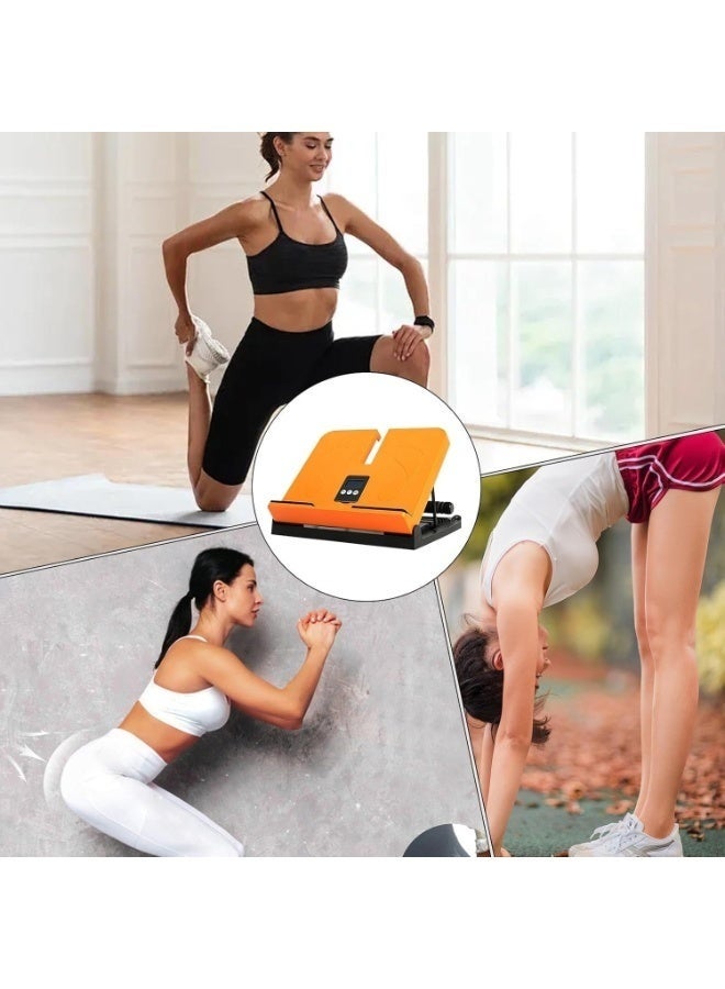 Adjustable Stretching Board 6 Levels – Calf & Foot Stretch Trainer with Pull Rope & Timer – Portable Fitness Tool - Image 5