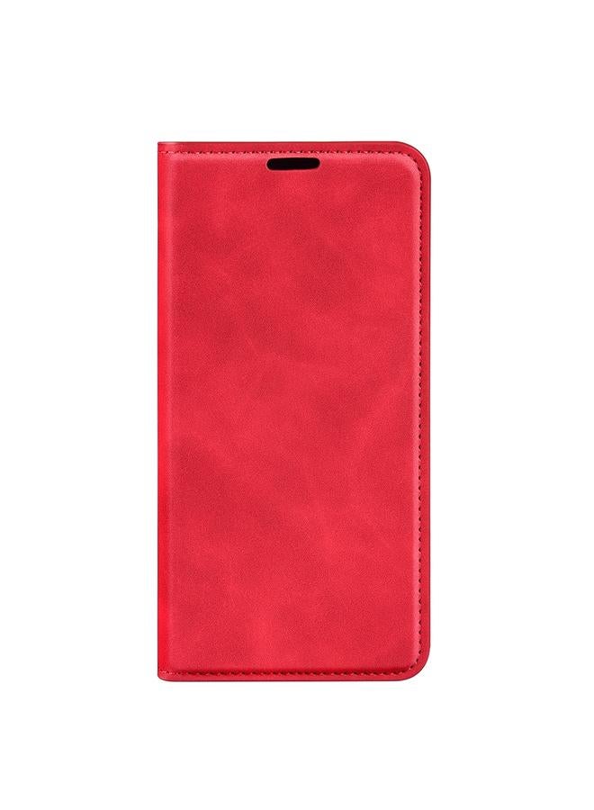 اس-توب جراب هاتف OnePlus Ace / 10R جراب هاتف جلدي مغناطيسي بتصميم كلاسيكي - Image 2