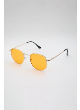 Silvio Monetti Women's UV400 Orange Sunglasses 3SM5004BR002  - Image 2
