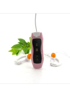 Generic 4G Swimming IPX8 Waterproof MP3 Creative Clip Running Underwater Sports Summer Surfing MP3-Body Color:Pink-Memory Capacity:4GB  - Image 1