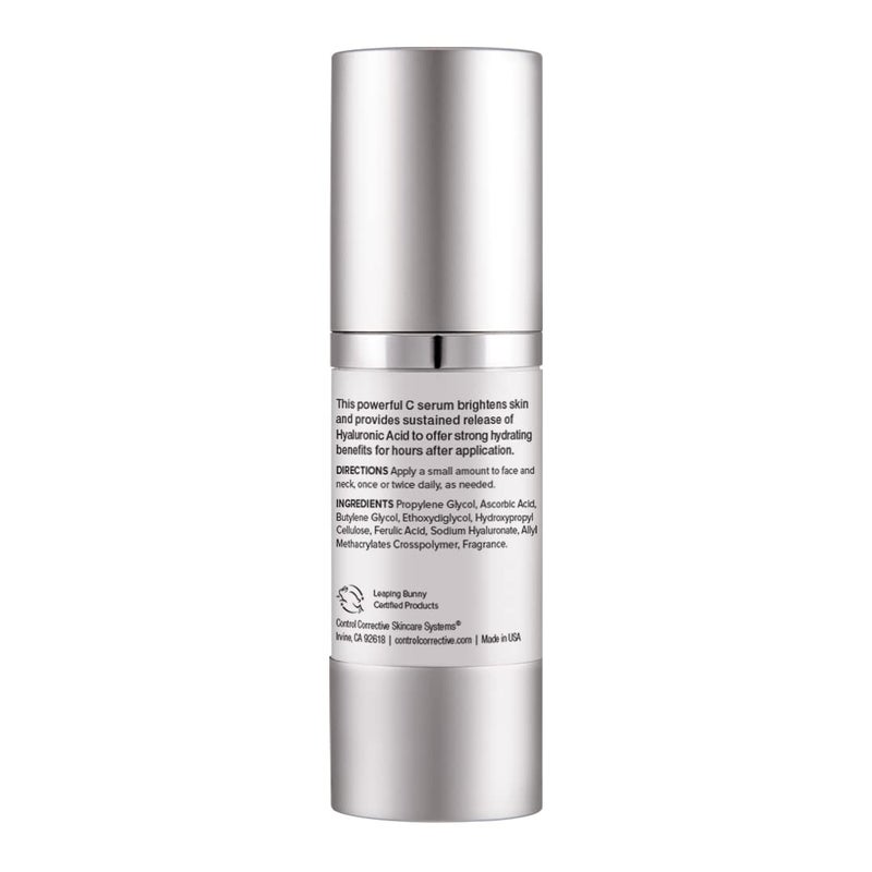 CONTROL CORRECTIVE C Defense Serum With Poly-Pore Technology - Advanced Vitamin C Serum Plus Hyaluronic Acid, Poly Pore Delivery System, Time Releases Actives, Sustains Hydration Throughout The Day - Image 2