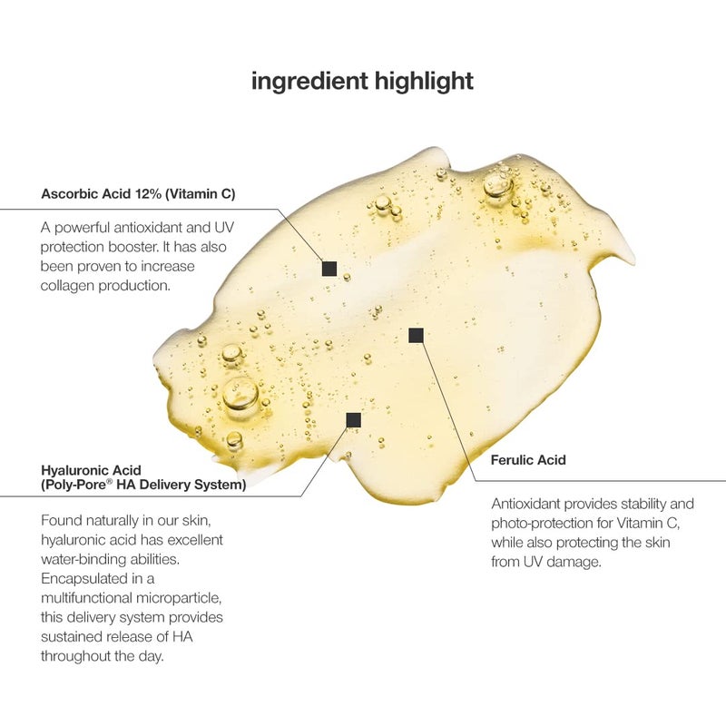 CONTROL CORRECTIVE C Defense Serum With Poly-Pore Technology - Advanced Vitamin C Serum Plus Hyaluronic Acid, Poly Pore Delivery System, Time Releases Actives, Sustains Hydration Throughout The Day - Image 4