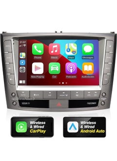 Android Car Stereo For Lexus IS250 IS200 IS300 IS300C 2006-2009 4GB RAM Support Apple Carplay Android Auto Wireless QLED Fast Interface Quick Boot AHD Camera Included SIM Card Support Climate Control