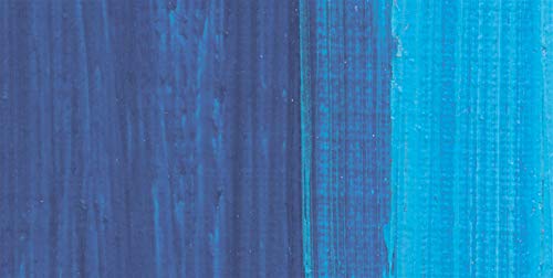 Lukas Studio Artist Oil Color Paints Highpigment oil paint made with natural binder for artist painting more Cyan Blue Primary 200 mL - Image 3