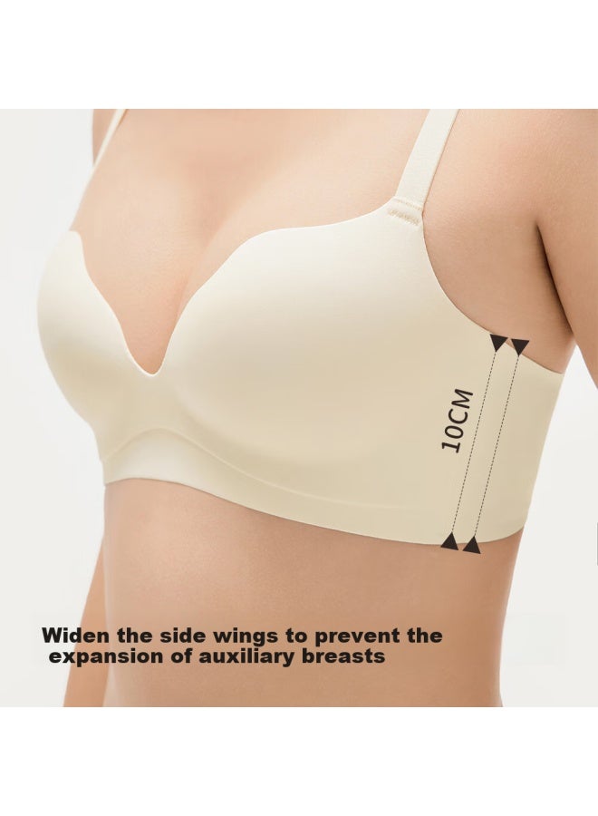 Secretworld Yumen Same Style Bra For Women, Push-up For Small Side Support, Anti-sagging, Seamless Invisible Enhancing Ladies' Brassiere - Image 3