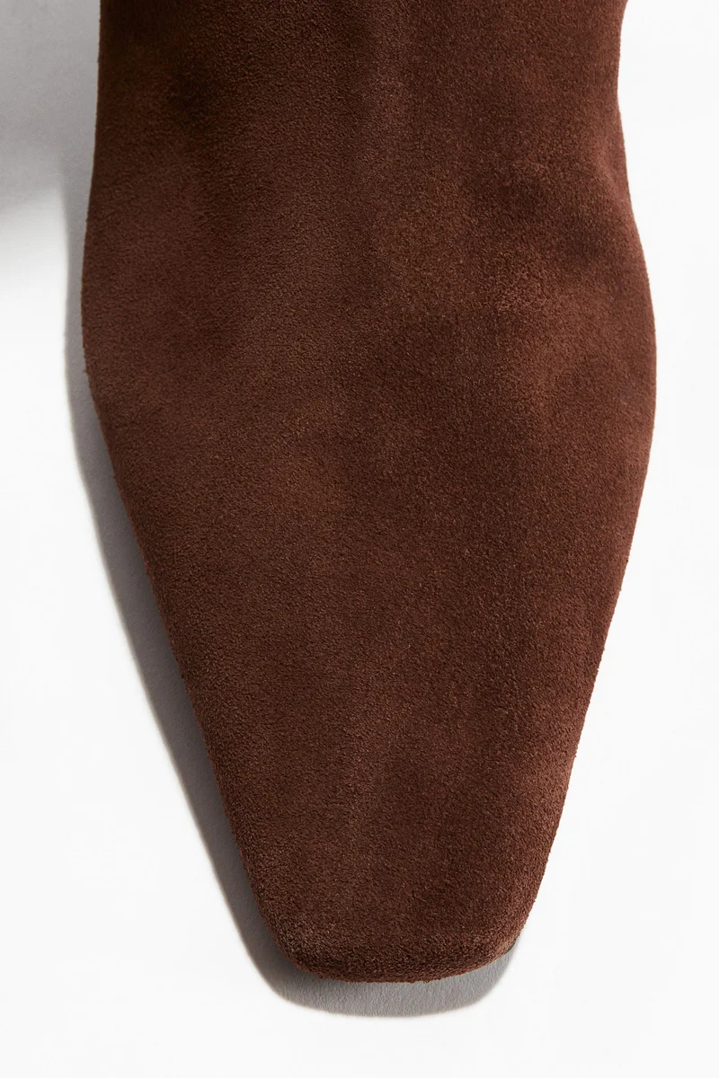 H&M Knee-high leather boots