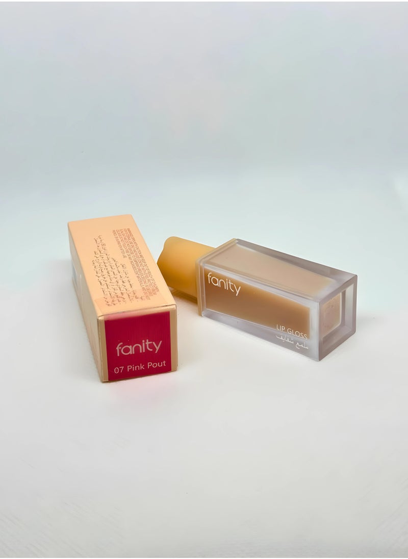 FANITY - Lip Gloss Spring Crush 07 Pink Pout - Image 1