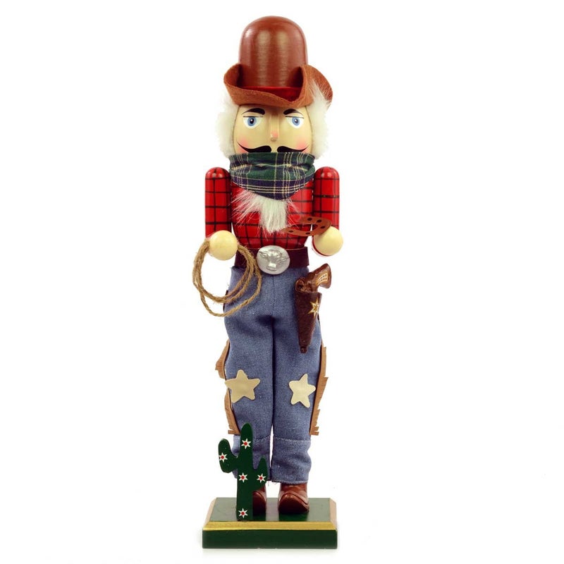 Kurt S. Adler Kurt Adler 15Inch Wooden Cowboy Nutcracker 