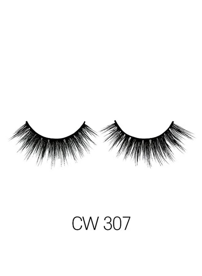 Laflare 3D Cashmere Eyelashes Natural Look Wispy Glam Fresh Fluffy Soft Reusable Luxurious Handmade Strips False Lashes 3 Packs Bundle Special Cw (Cw307 3) - Image 3