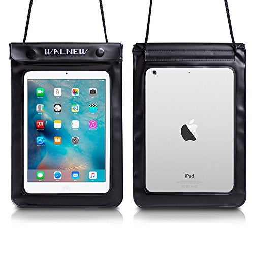 WALNEW Universal Waterproof eReader Protective Case Cover for Kindle Colorsoft Signature Edition/7"/6.8“Kindle Paperwhite/6" Kindle 2024/Oasis/Kindle Fire 7,iPad mini,Kobo Clara/Nia and More,Black - Image 3