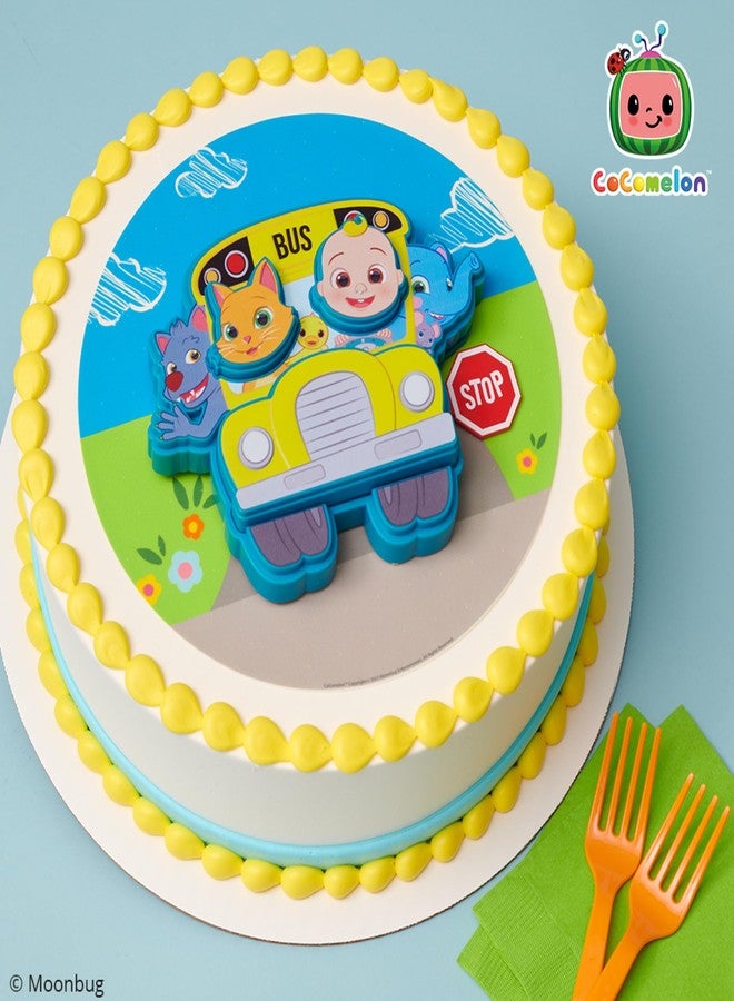 DECOPAC DecoSet CoComelon Ready for Adventure! Cake Topper, 4 Piece Cake Decoration Set With JoJo, Kittens, Wally, and Ello Puzzle Jigsaw (27978) - Image 5