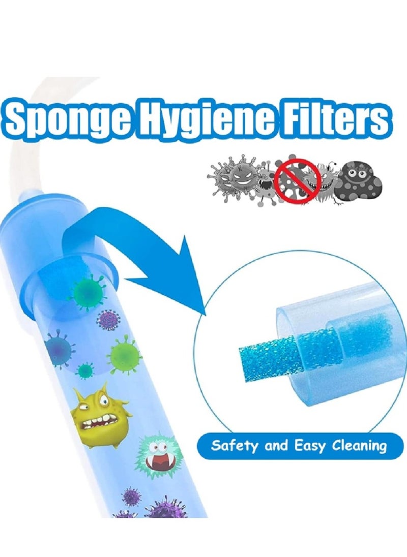 Nasal Aspirator Hygiene Sponges Filters Set