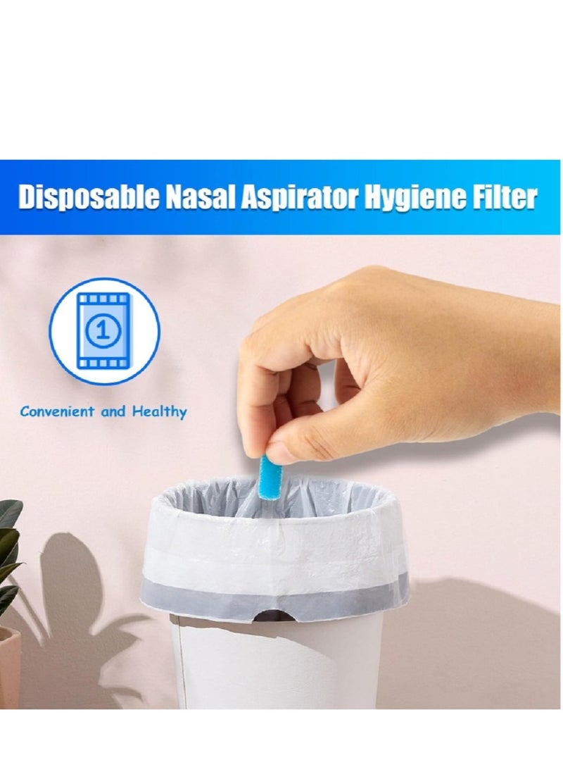 Nasal Aspirator Hygiene Sponges Filters Set