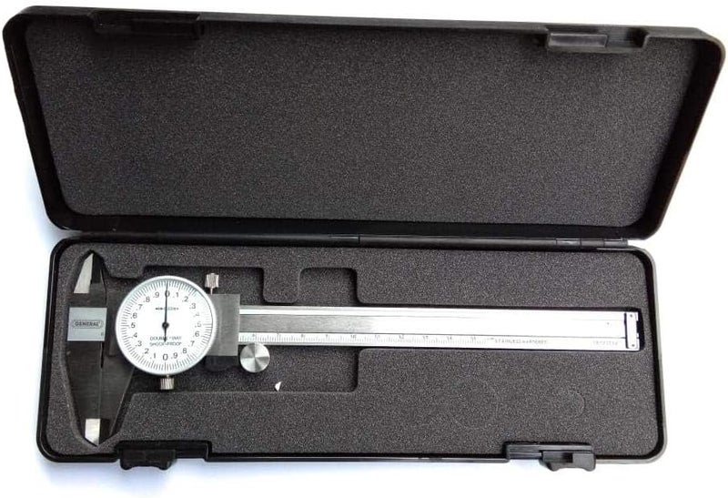 General Tools 107 6-Inch Stainless Steel Dial Caliper - Image 2