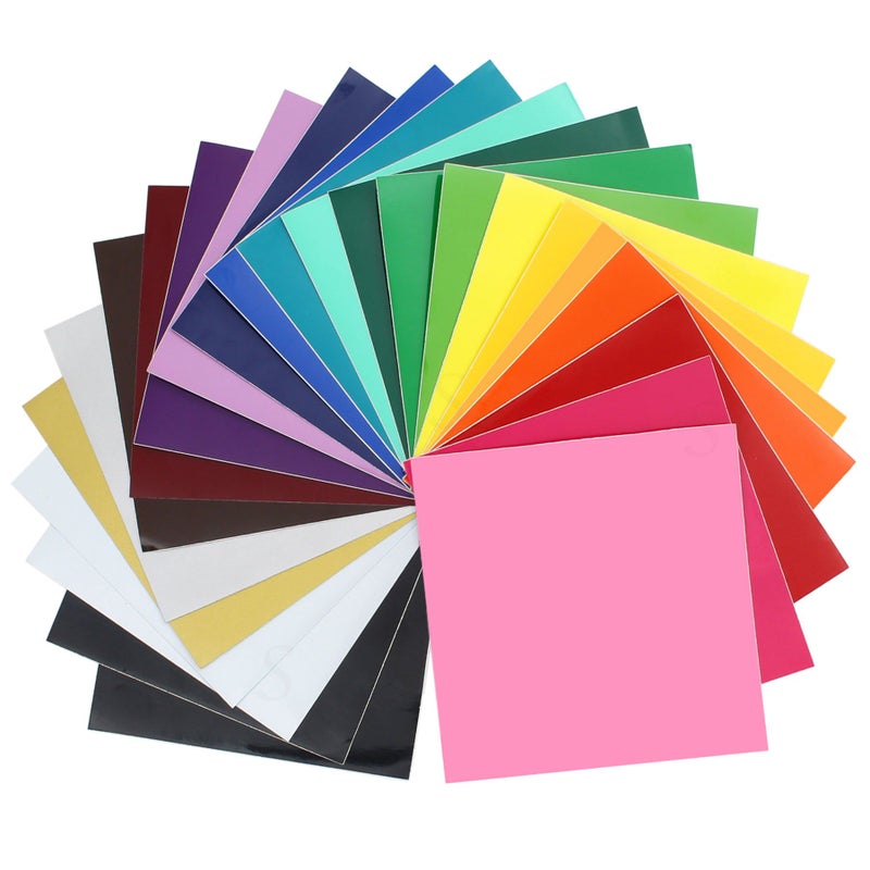 ORACAL 651 Glossy Vinyl - 24 Pack of Top Colors - 12" x 12" Sheets - Image 4