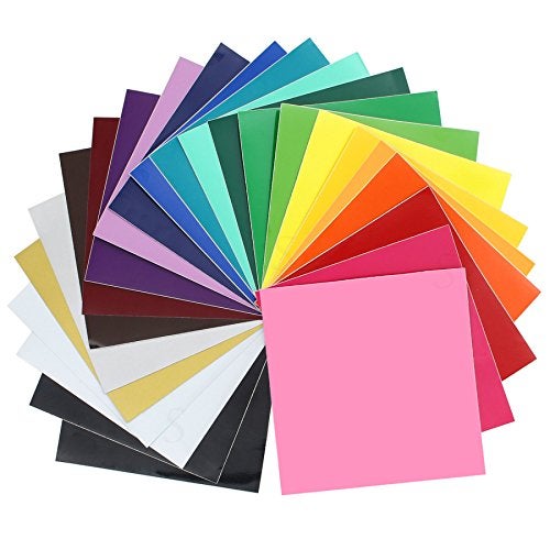ORACAL 651 Glossy Vinyl - 24 Pack of Top Colors - 12" x 12" Sheets - Image 1