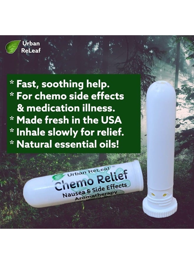 Urban ReLeaf تخفيف الغثيان وآثار العلاج الكيميائي بالزيوت العطرية! مساعدة سريعة! تهدئة المعدة المضطربة، دواء الغثيان! دعم عشبي طبيعي 100%، زيوت أساسية! - Image 2