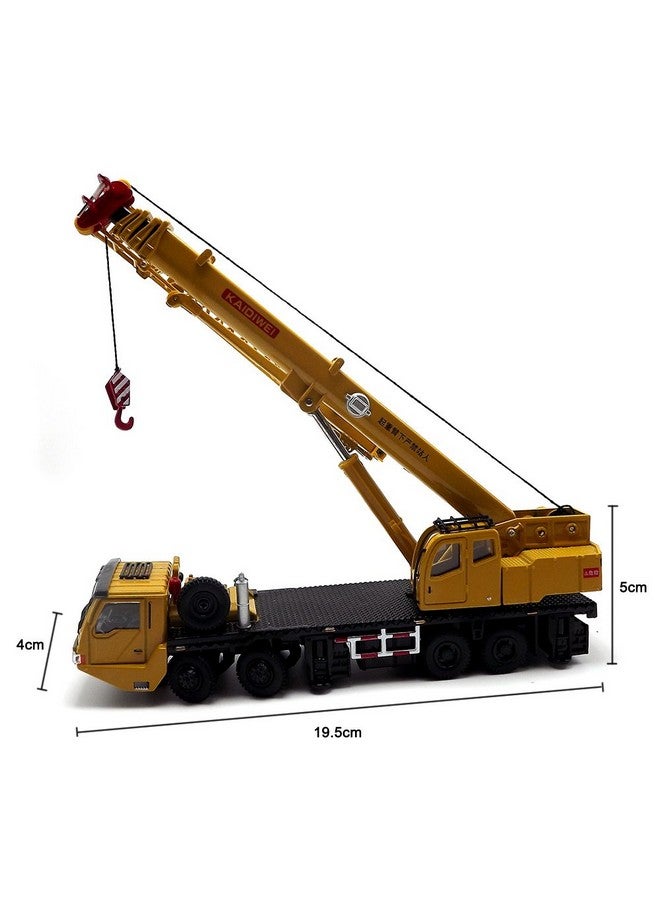 EMART eMart Alloy Die-cast Model Toy Engineering Heavy Crane Truck Vehicle Car Simulation Miniature 1:55 Kids Gift - Image 4
