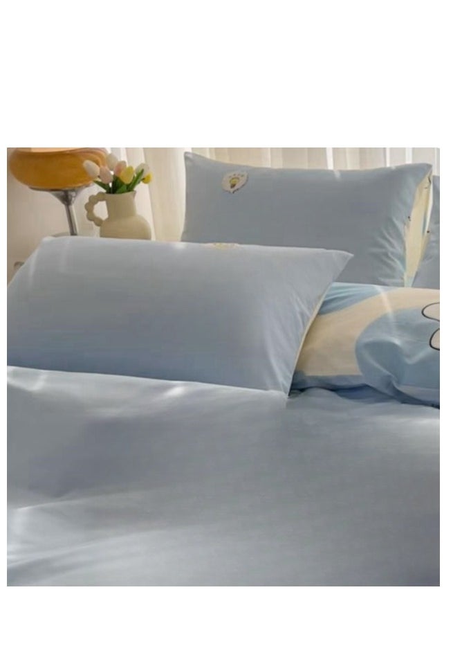 Generic Fitted Sheet Style — ﻿ High End Cartoon Pattern  Pure Cotton Bedding Four Piece Set  - Image 2