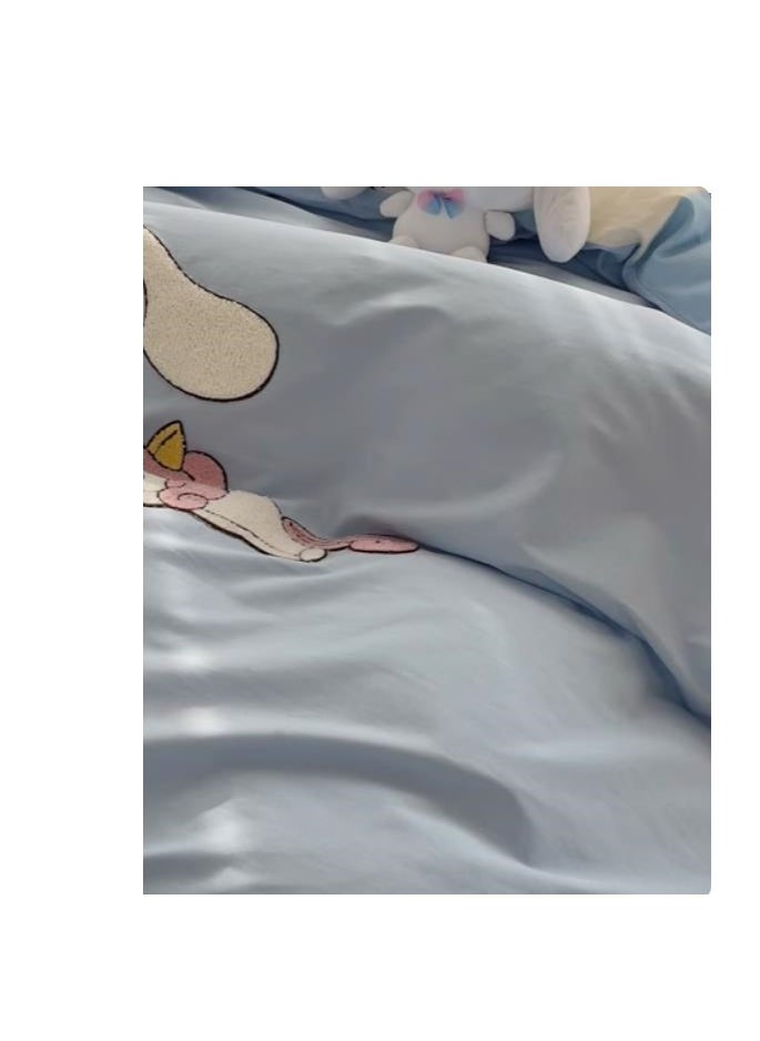 Generic Fitted Sheet Style — ﻿ High End Cartoon Pattern  Pure Cotton Bedding Four Piece Set  - Image 3