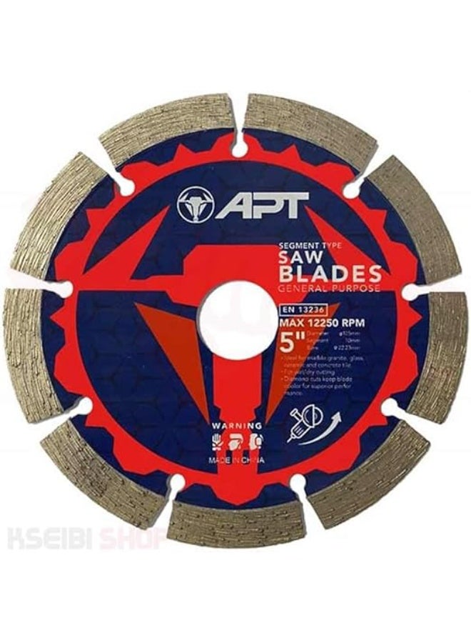 5 Inch Open Diamond Cutting Disc