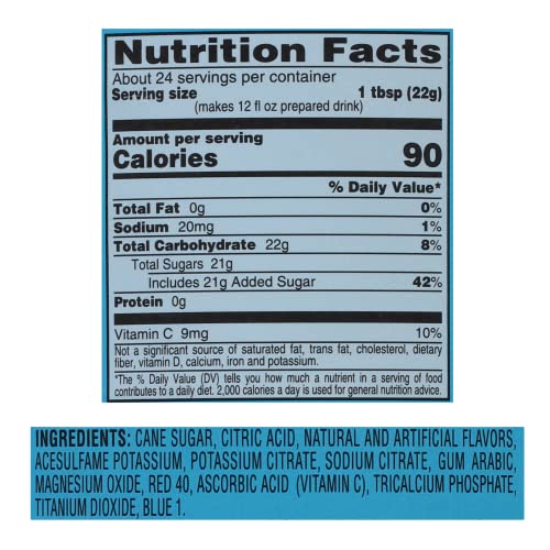 4C Powdered Drink Mix Canister Fruit Punch 6 Pack 9 Quarts Family Sized Bin Thirst Quenching Flavors - Image 3