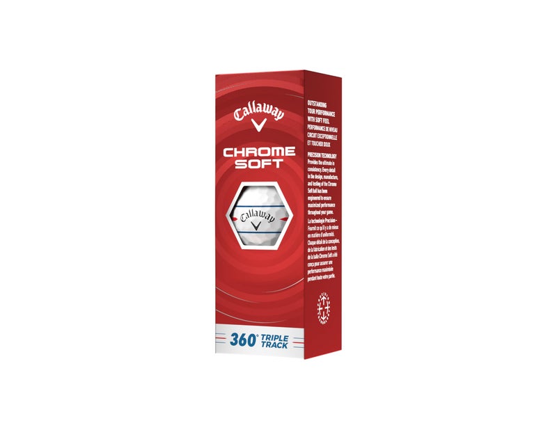 Callaway Golf Chrome Soft 2026 Golf Balls(360 White Triple Track,One Dozen) - Image 5