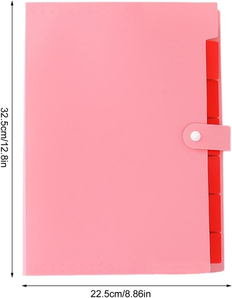 Document Organizer - Multifunctional Folder Storage with 7 Pockets | File Organizer for Desk,for Business Office Bedroom Den Living Room Home School Men Women Boys Girls Youth - Image 5