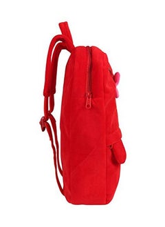 Blue Tree blue tree Kid's Cartoons Soft Toy Duck 11 L Textile School Backpack (Red, 3-5 Years)  - Image 3