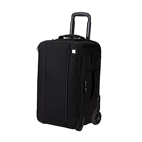 Tenba Roadie Roller 24 Rolling case for DSLR and Mirrorless Cameras and Lenses Plus a 17-inch Laptop – Black (638-714) - Image 1
