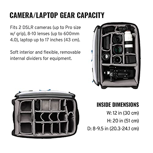 Tenba Roadie Roller 24 Rolling case for DSLR and Mirrorless Cameras and Lenses Plus a 17-inch Laptop – Black (638-714) - Image 4