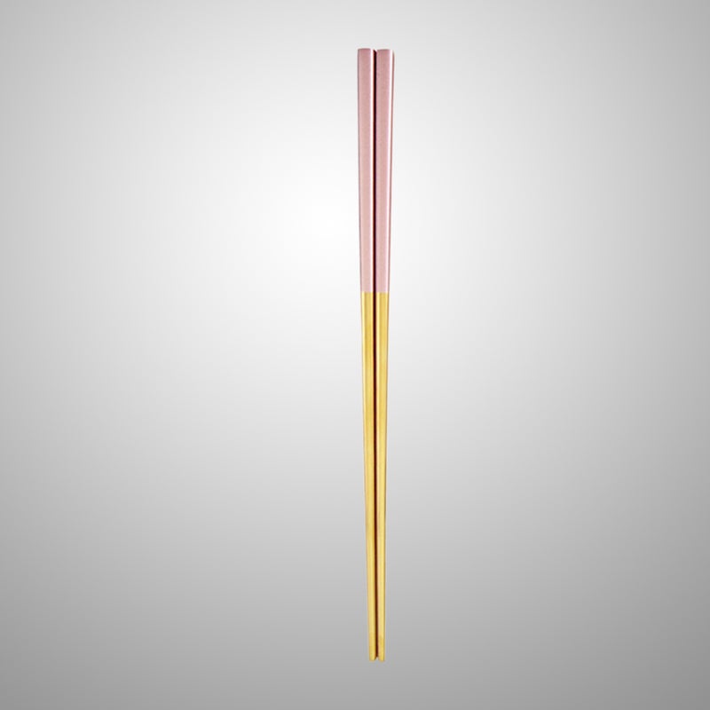A Pair of 23CM Stainless Steel Plating Chopsticks Ultra Lightweight Anti- Chopsticks ( and Golden) - Image 5