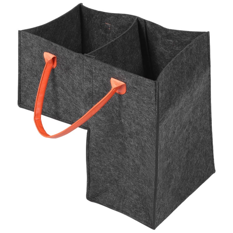 Foldable Felt Storage Basket Organizer For Laundry Toys Household Items Space Saving - Image 2