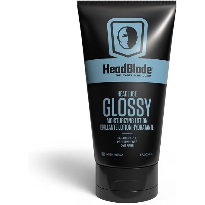 HeadBlade HeadLube Glossy aftershave Moisturizer Lotion 5 oz for Men - Image 1