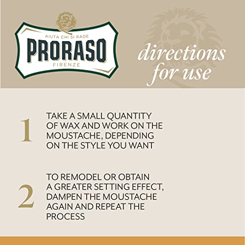 Proraso Moustache Wax, 0.5 oz (Pack of 1) - Image 3