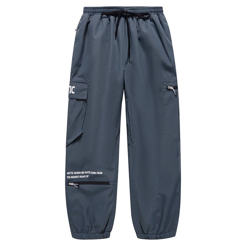 New Ski Pants Men'S And Women'S Snowboard Double Ski Pants Winter Outdoor Windproof Water-Repellent Warm Ski Pants - Image 5