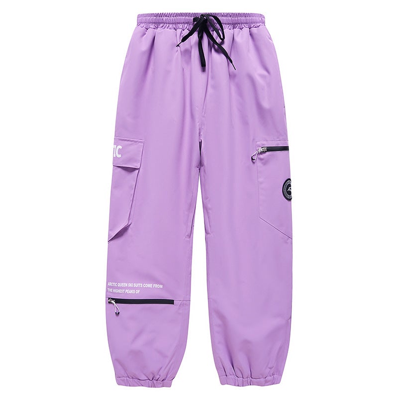 New Ski Pants Men'S And Women'S Snowboard Double Ski Pants Winter Outdoor Windproof Water-Repellent Warm Ski Pants - Image 4