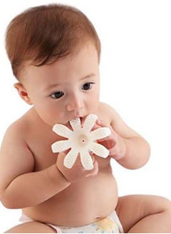 Mombella Octopus Teether Toy | Multi-Textured Silicone Teething Aid | Freezer-Friendly | Whistle Sound | Safe for 3-6 Months | Product Dimensions: 9.2 x 9.2 x 9.2 cm  - Image 4