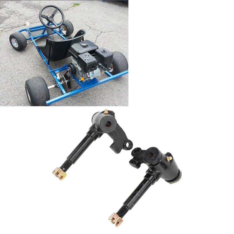 Cast Iron Steering Strut Knuckle Spindles For 110 250 ATV UTV Go Kart Quad Bike Easy Installation Enhanced Stability - Image 5