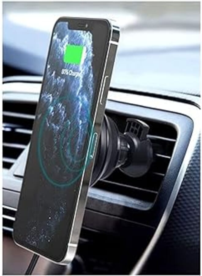 15W Wireless Magnetic Quick Car Charger with Adapt Hole (T963)