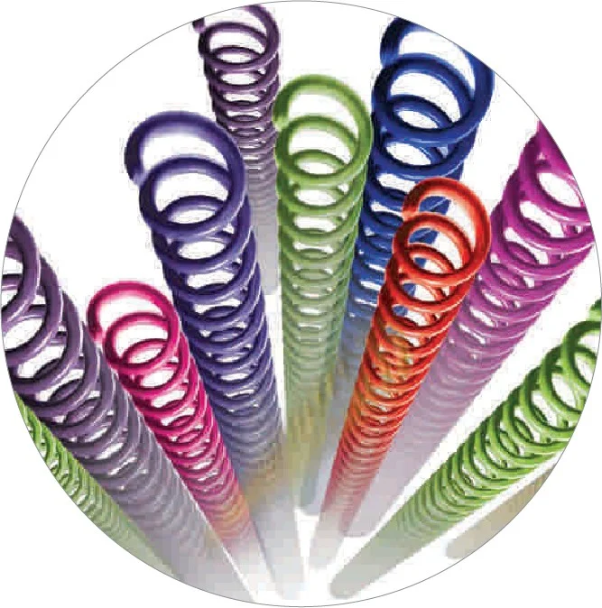 مابي coil 8 mm Plastic Screw Spiral 100 Pieces (235 08)