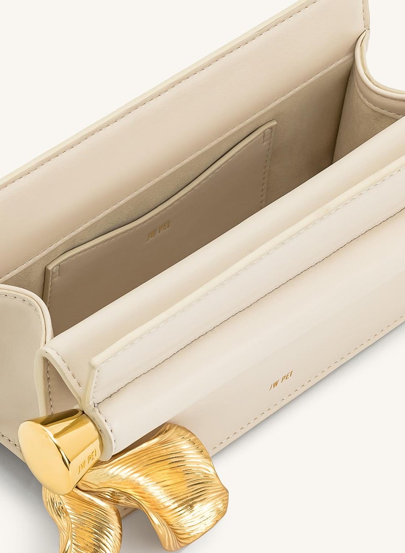 جي دبليو بي حقيبة يد معدنية مزينة بالخرز - Image 4