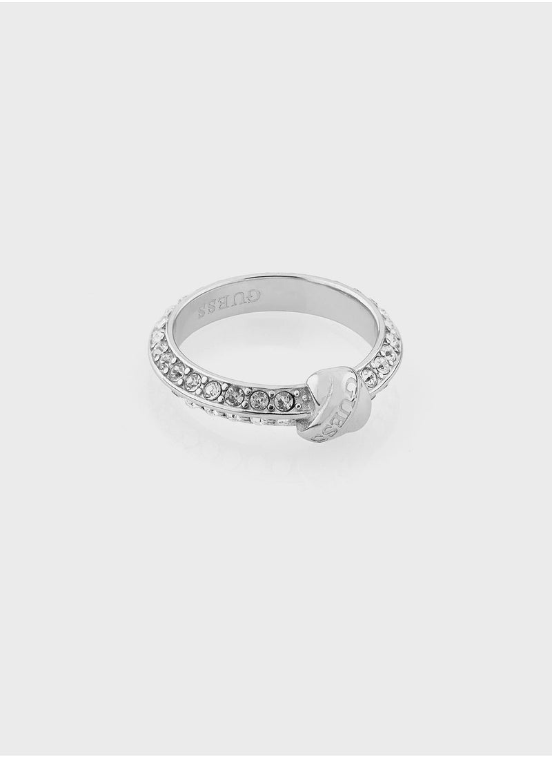 GUESS Round Solitaire Ring  - Image 1