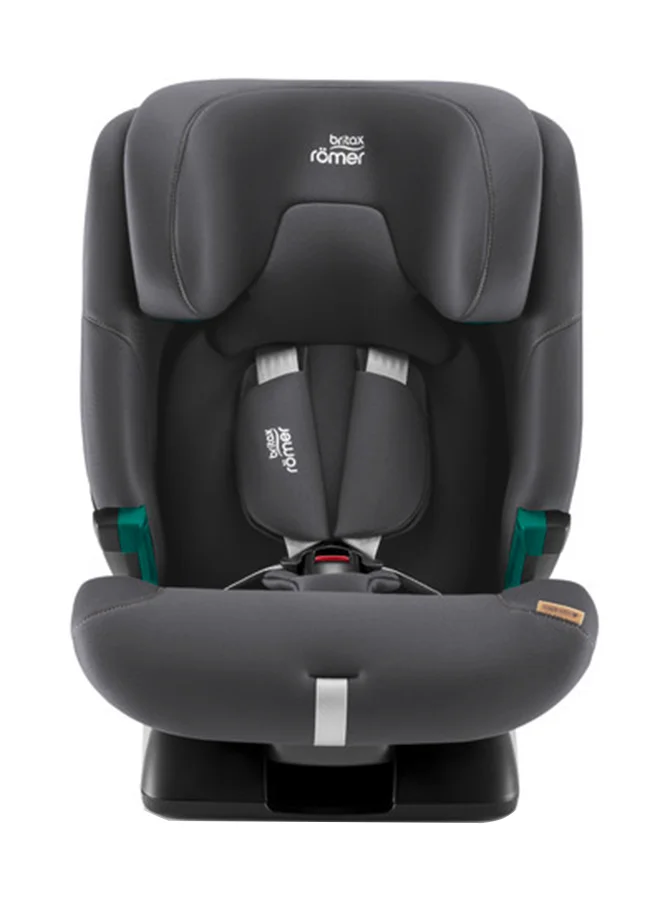 Britax Romer Advansafix Pro Car Seat For 15 Months To 12 Years, Forward Facing, Isofix 5 point Safety Harness - I-Size Safety Standards - Midnight Grey