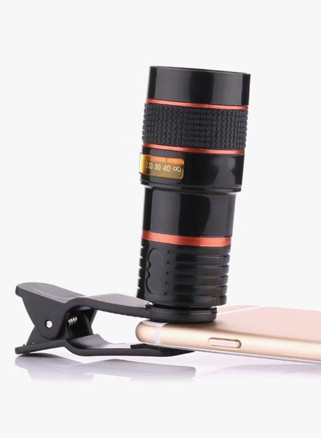 Generic Universal HD 8 x Optical Zoom Telescope Camera Lens