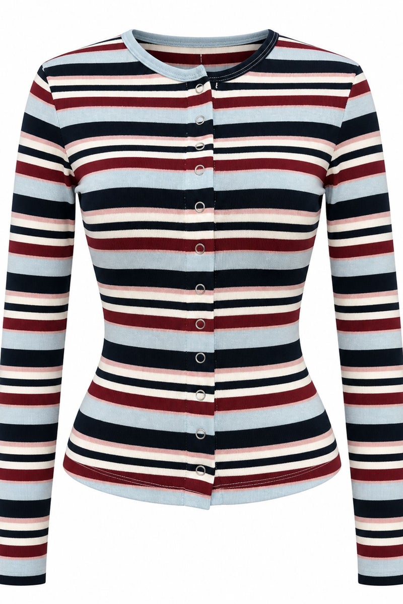 MIXRAY Straight Blouse - Image 1