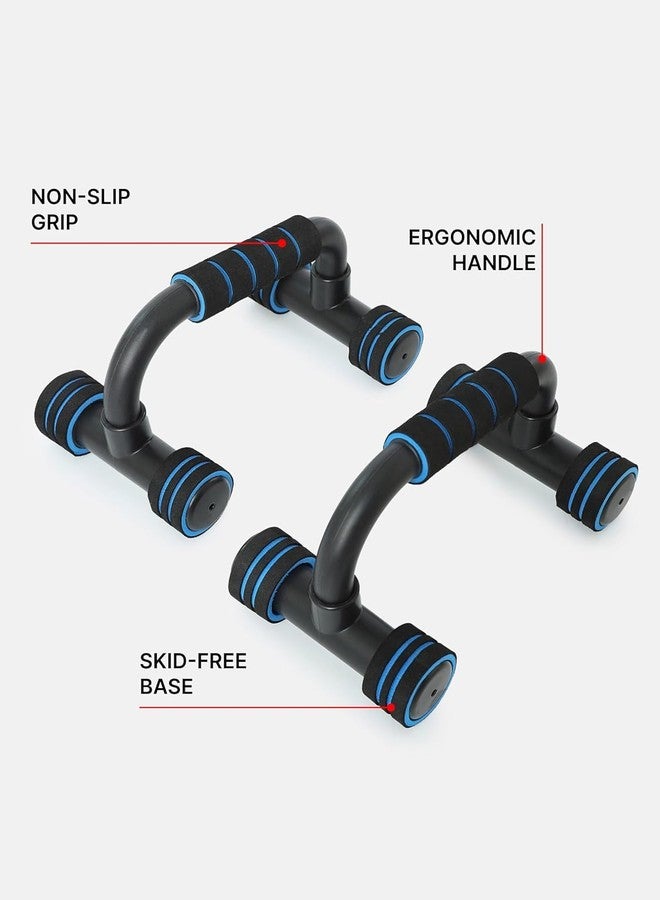 ARROLLIANT Push Up Bar Pushup Home Gym Equipment for Men & Women for Training, Exercise Push up Stand Gym Accessories for Men & Women in Home Use for Chest, Pushup Anti-Slip Push Ups Stand Multicolor - Image 2
